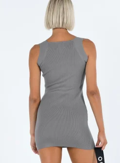 Princess Polly Lehna Mini Dress Grey Hot
