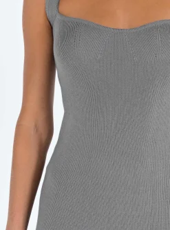 Princess Polly Lehna Mini Dress Grey Hot
