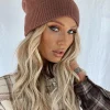 Princess Polly Leo Beanie  Brown Hot