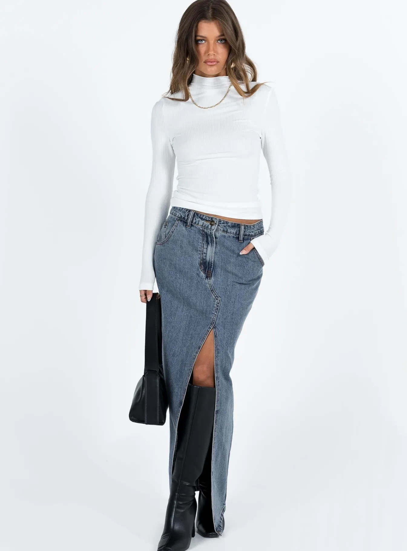Princess Polly Lerman Long Sleeve Top White Cheap