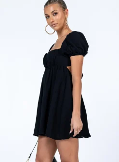 Princess Polly Let'S Dance Mini Dress  Black Fashion