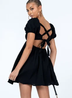 Princess Polly Let'S Dance Mini Dress  Black Fashion