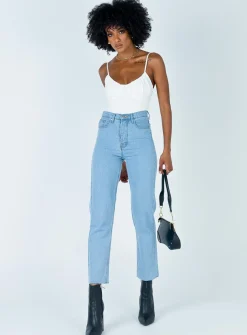 Princess Polly Levey Bodysuit White Sale
