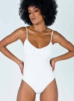 Princess Polly Levey Bodysuit White Sale
