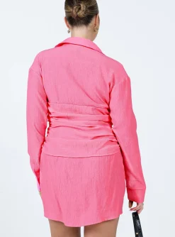 Princess Polly Levi Mini Dress  Pink Cheap