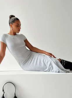 Princess Polly Lex Maxi Dress  Grey Best Sale