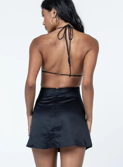Princess Polly Lexie Mini Dress  Black Outlet