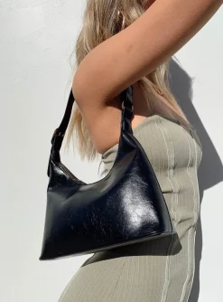 Princess Polly Lexis Shoulder Bag  Black Online