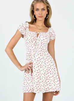 Princess Polly Lidia Mini Dressmulti   White Discount