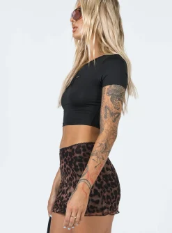 Princess Polly Lidya Ultra Micro Mini Skirt Leopard Online