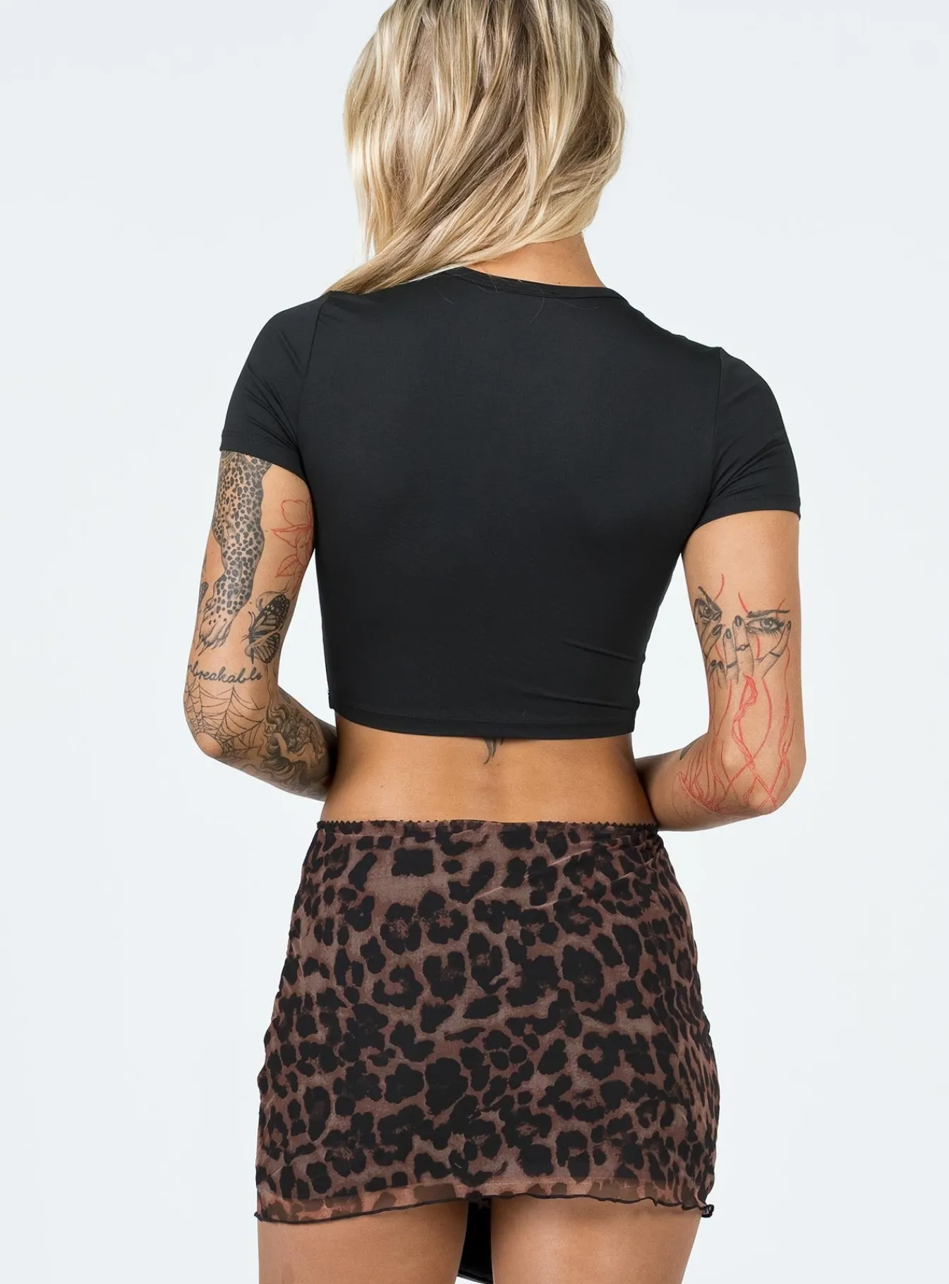Princess Polly Lidya Ultra Micro Mini Skirt Leopard Online
