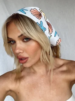 Princess Polly Lila Hair Scarf/ Multi White Sale