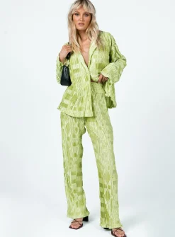 Princess Polly Lila Set  Green Clearance