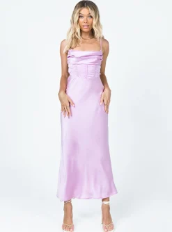 Princess Polly Lillie Midi Dress  Purple Sale