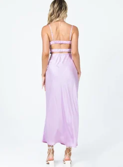 Princess Polly Lillie Midi Dress  Purple Sale