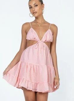 Princess Polly Liloh Mini Dress  Pink Hot