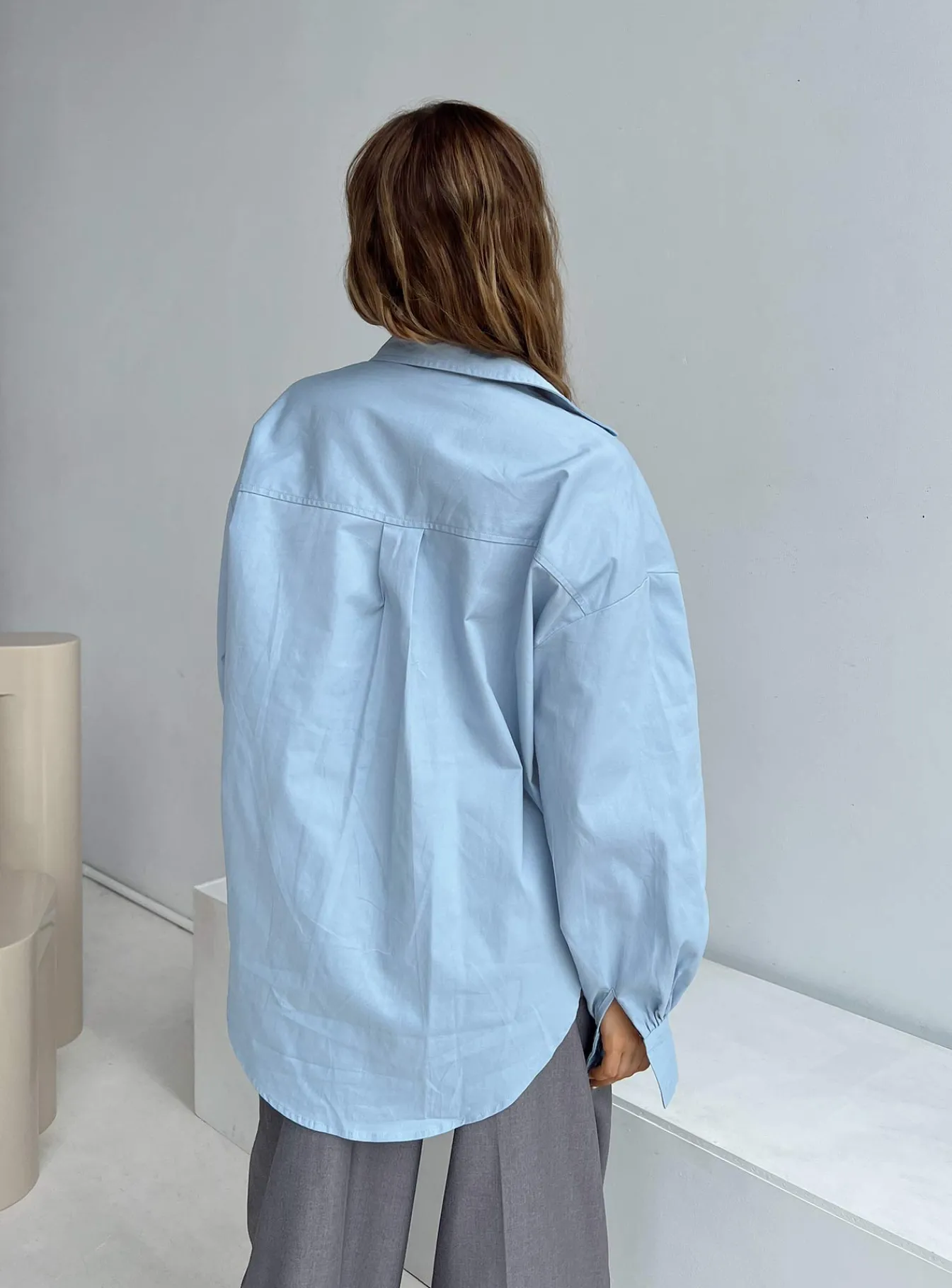 Princess Polly Lindford Shirt Blue Clearance