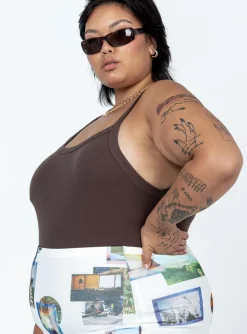 Princess Polly Lindsey Bodysuitcurve Brown Online