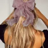 Princess Polly Linney Hair Bow  Pink New