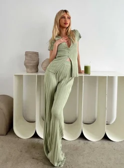 Princess Polly Loftus Set  Sage Shop