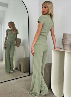 Princess Polly Loftus Set Sage Shop
