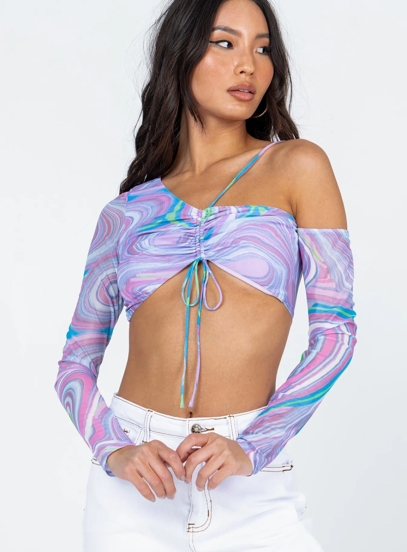 Princess Polly Loki Long Sleeve Top Purple Fashion