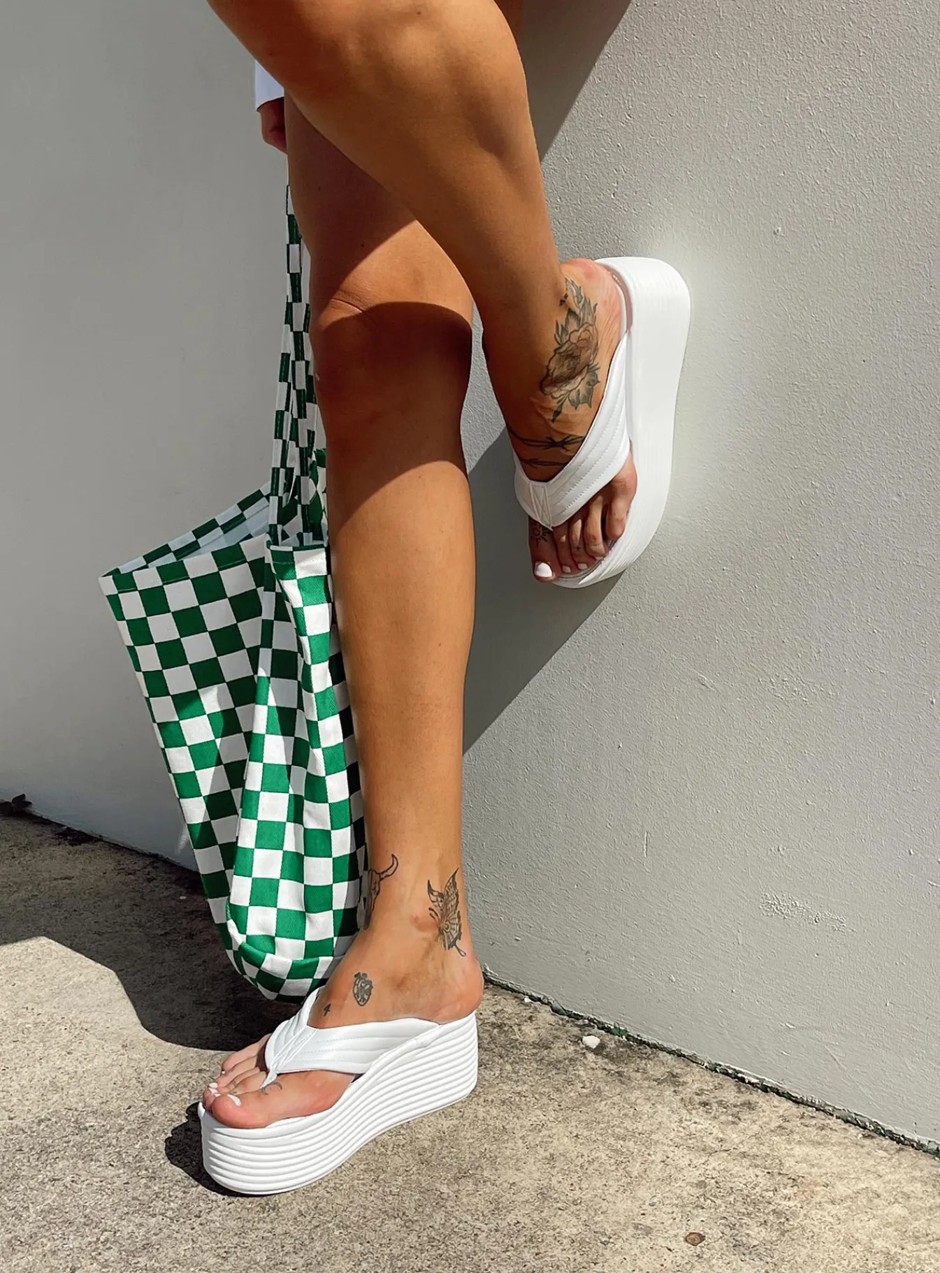 Princess Polly Lola Platform Sandals White Store