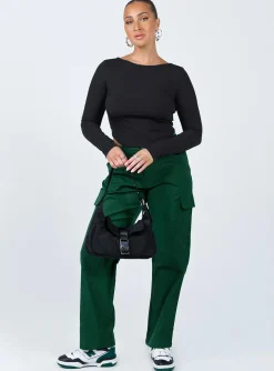 Princess Polly Look Back At It Top Black Sale