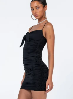 Princess Polly Loren Mini Dresseco Black Discount