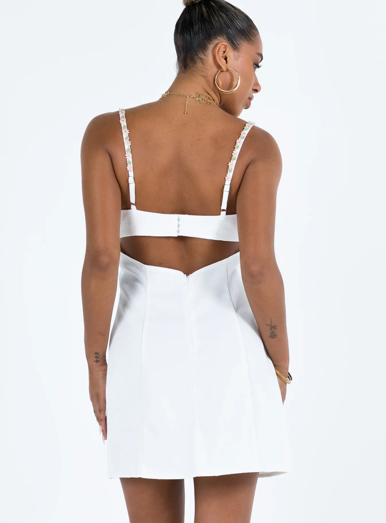 Princess Polly Lorene Mini Dress White Outlet