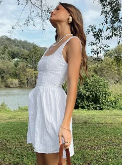 Princess Polly Lorinda Mini Dress White Cheap