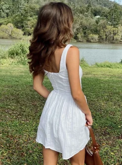 Princess Polly Lorinda Mini Dress White Cheap