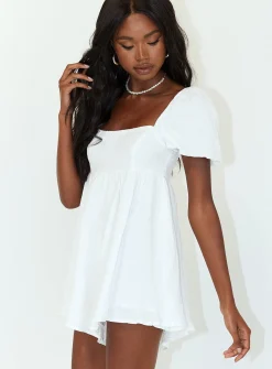 Princess Polly Lorna Romper  White Shop