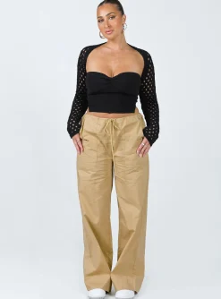 Princess Polly Lotani Bolero Black Best