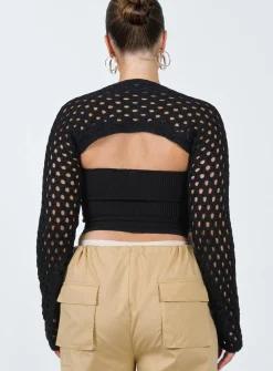 Princess Polly Lotani Bolero Black Best