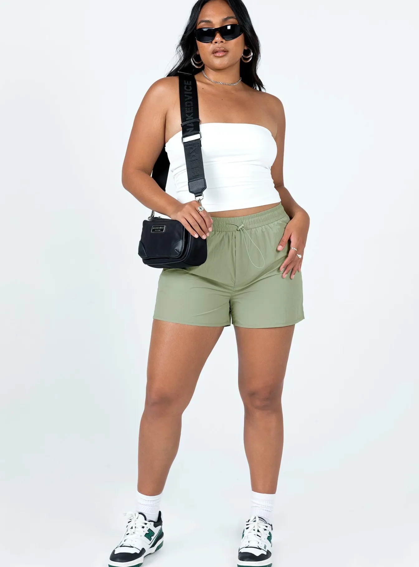 Princess Polly Louisianna Shorts Khaki Fashion