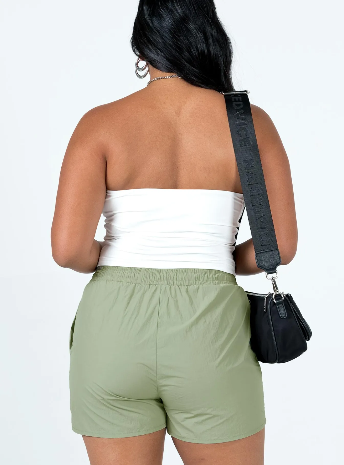 Princess Polly Louisianna Shorts Khaki Fashion