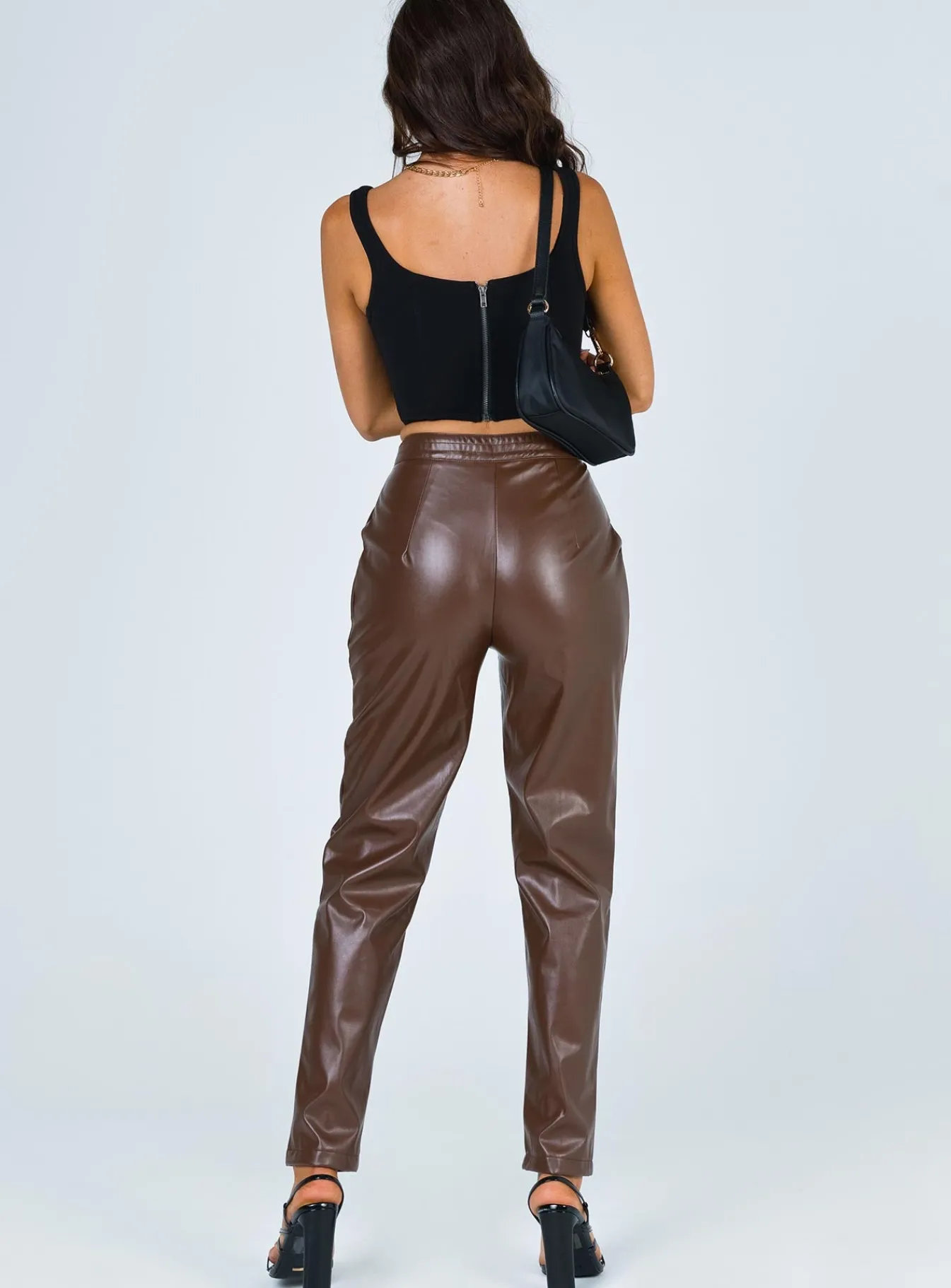 Princess Polly Love Club Pants Brown Store