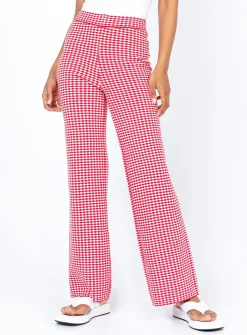 Princess Polly Love Galore Pants Red/White Online