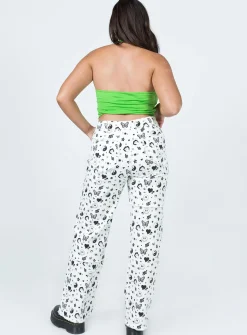 Princess Polly Love Me Not Denim Jeans White Shop