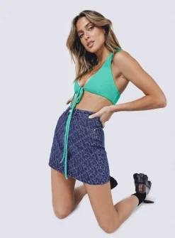 Princess Polly Lovemini Skirt   Denim Online