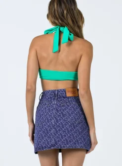 Princess Polly Lovemini Skirt   Denim Online