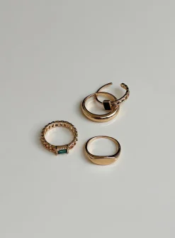 Princess Polly Lovett Ring Pack  Gold Shop