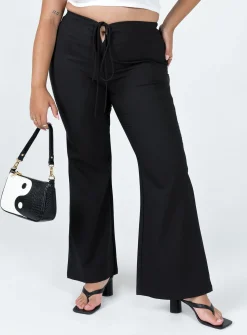 Princess Polly Lovey Pantscurve Black Cheap