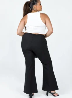 Princess Polly Lovey Pantscurve Black Cheap