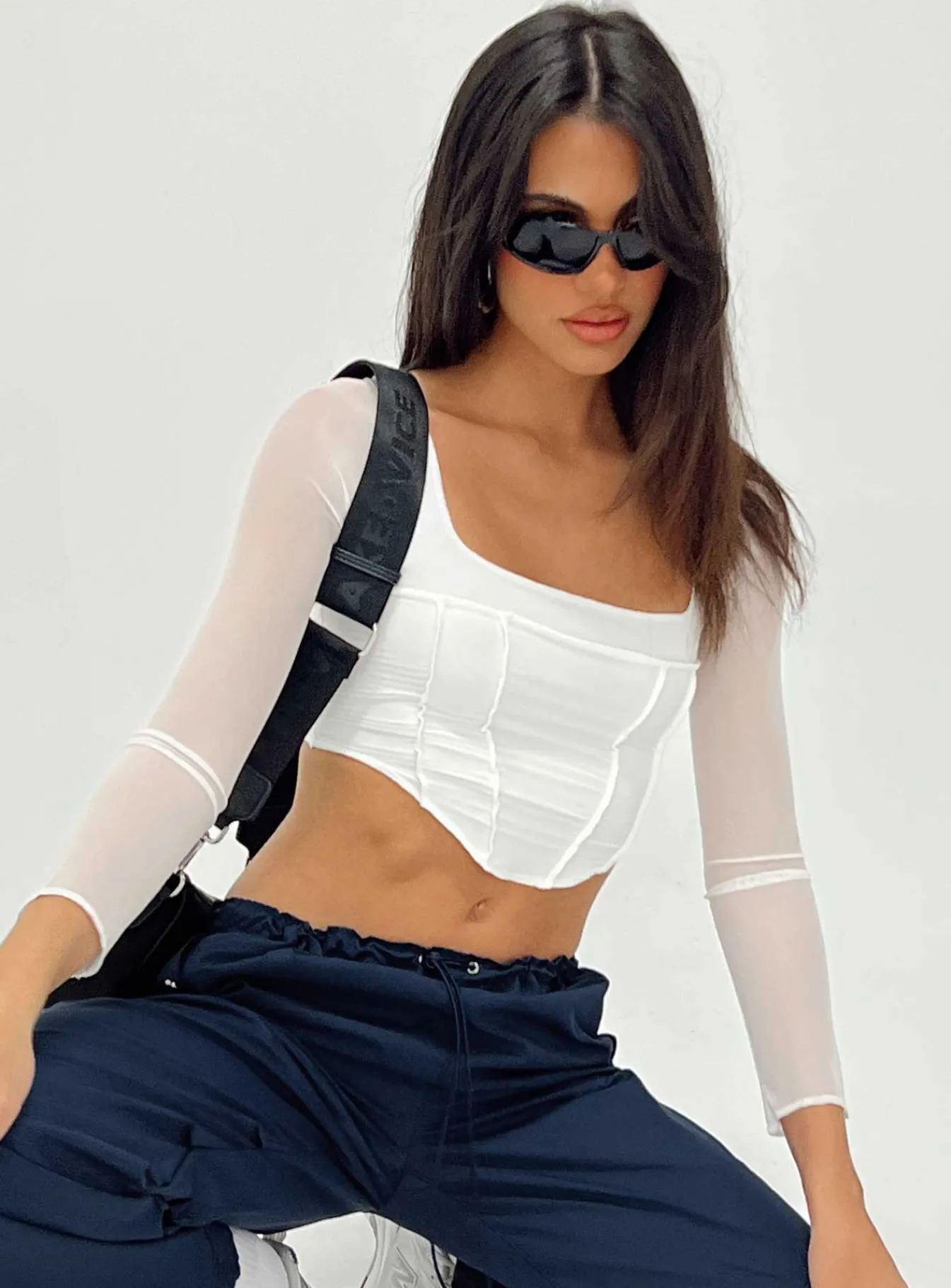 Princess Polly Lovi Long Sleeve Top White Fashion