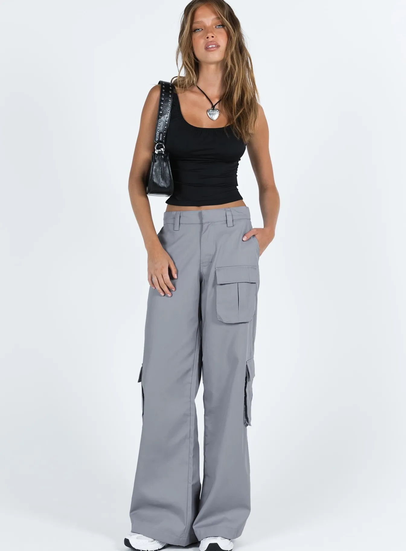 Princess Polly Lovis Trouser Grey Cheap