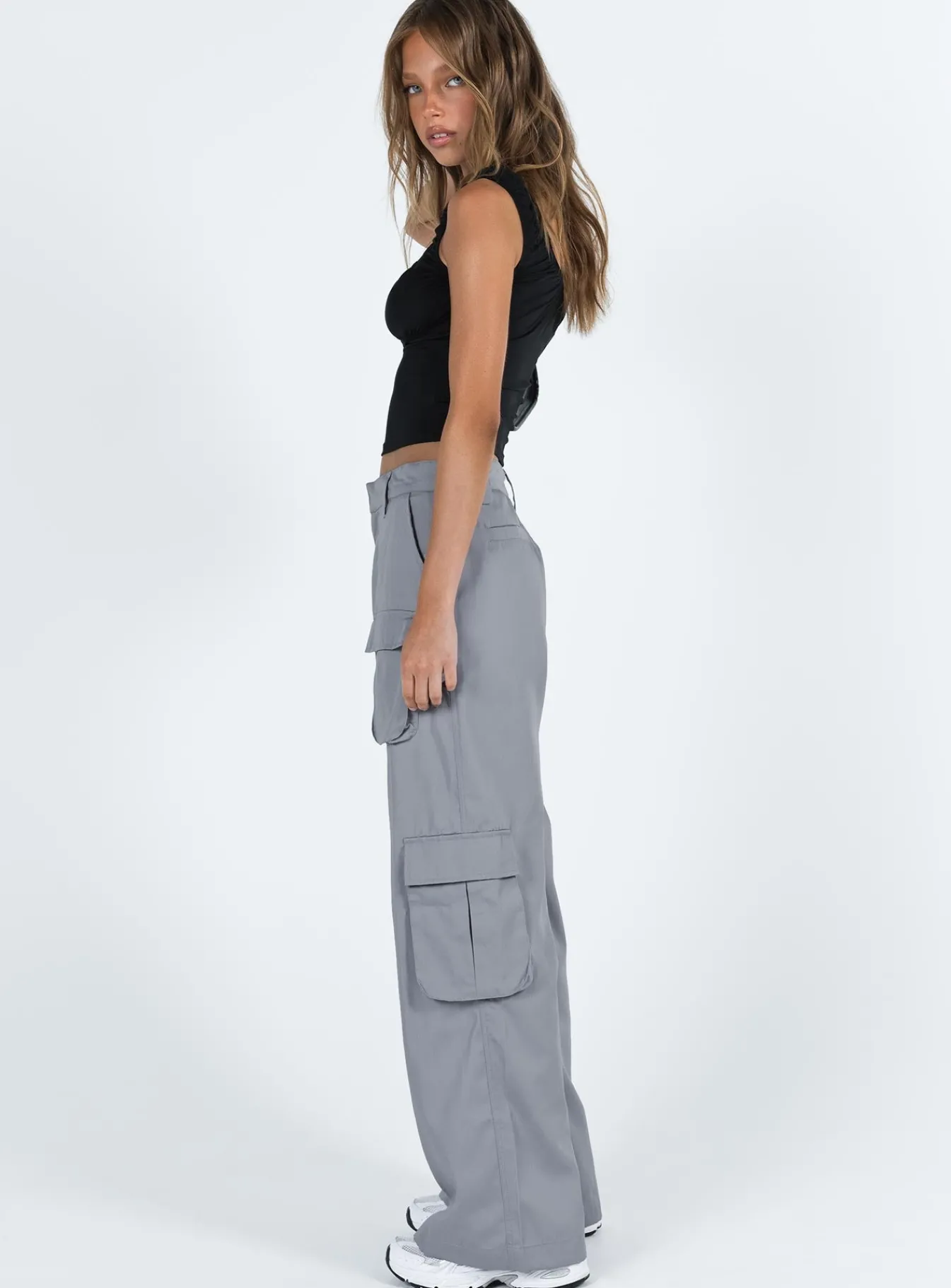 Princess Polly Lovis Trouser Grey Cheap