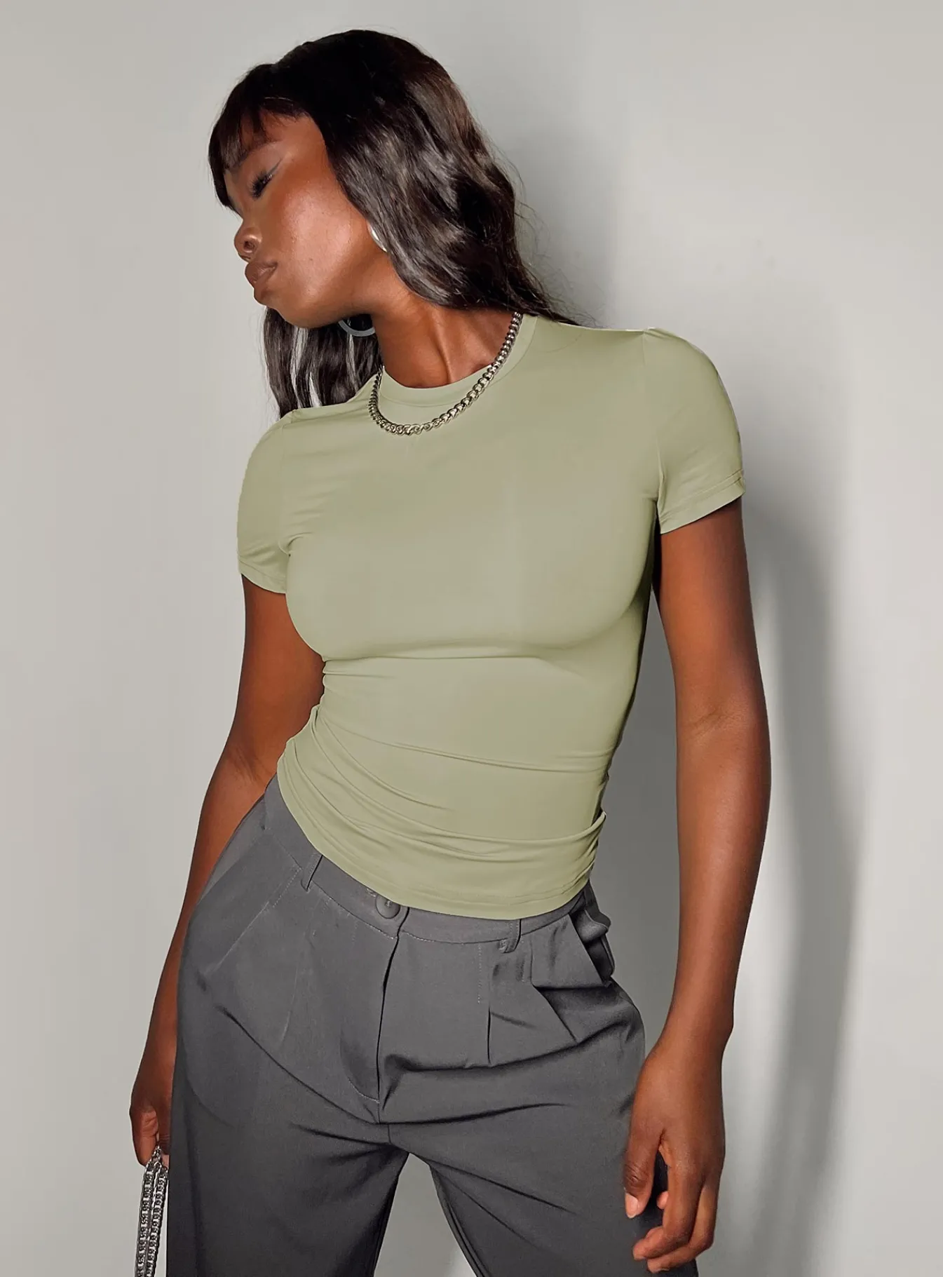 Princess Polly Lowell Top Green Best