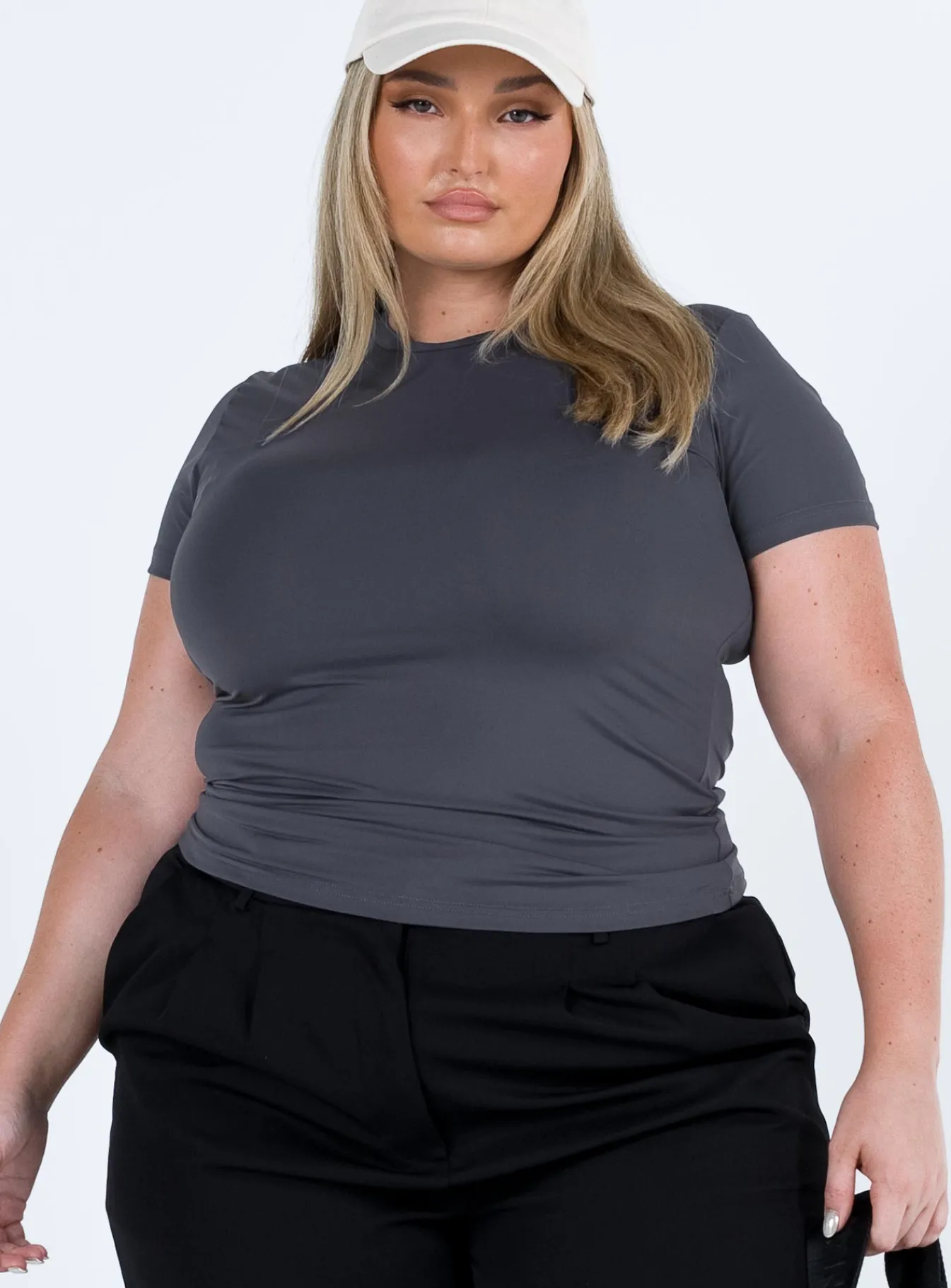 Princess Polly Lowell Topcurve Grey Sale